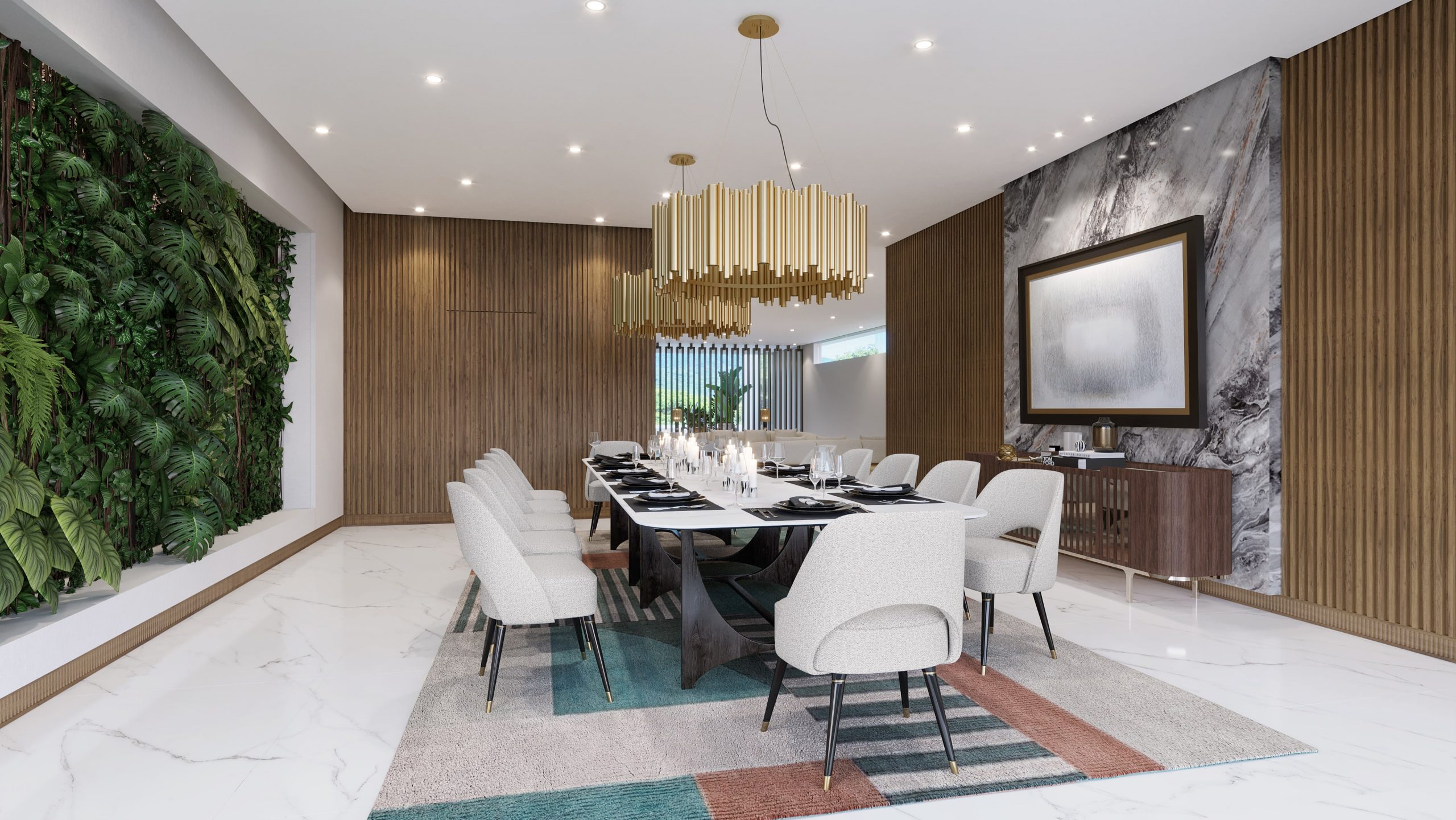 A DINING ROOM DESIGN IN THE PHILIPPINES