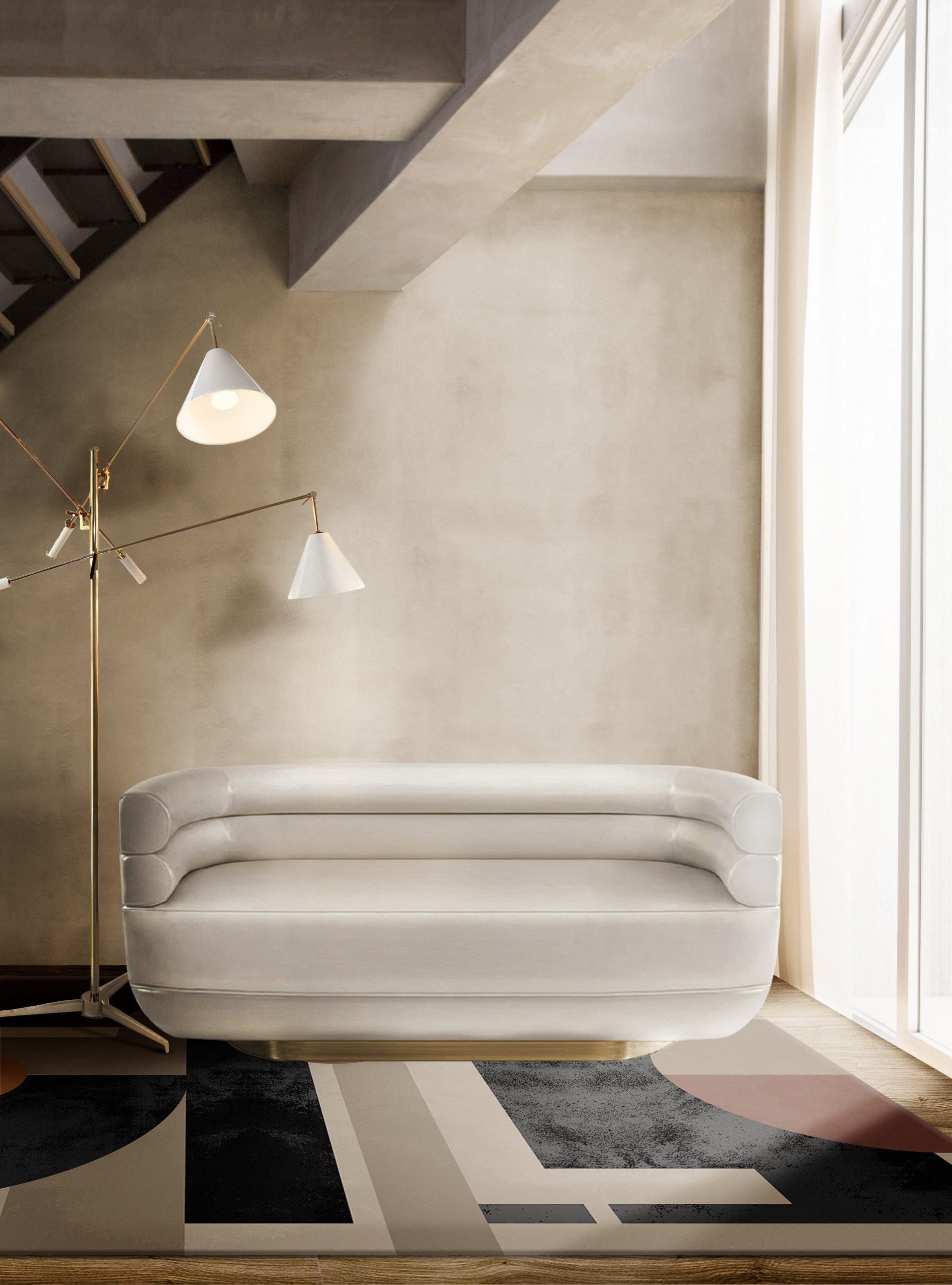 A STUNNING MID-CENTURY CORNER