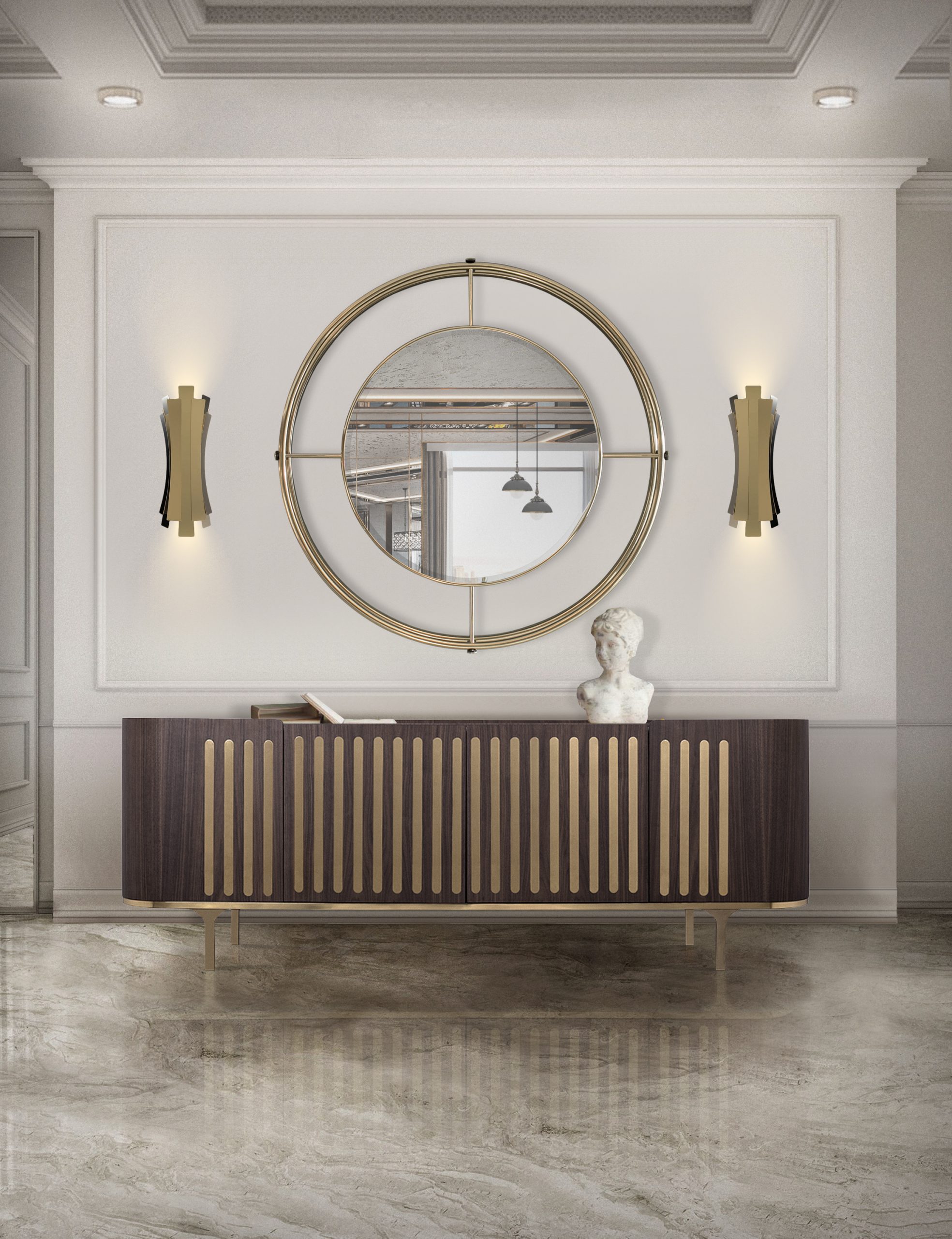 MID-CENTURY FURNITURE FOR HALLWAY DECOR