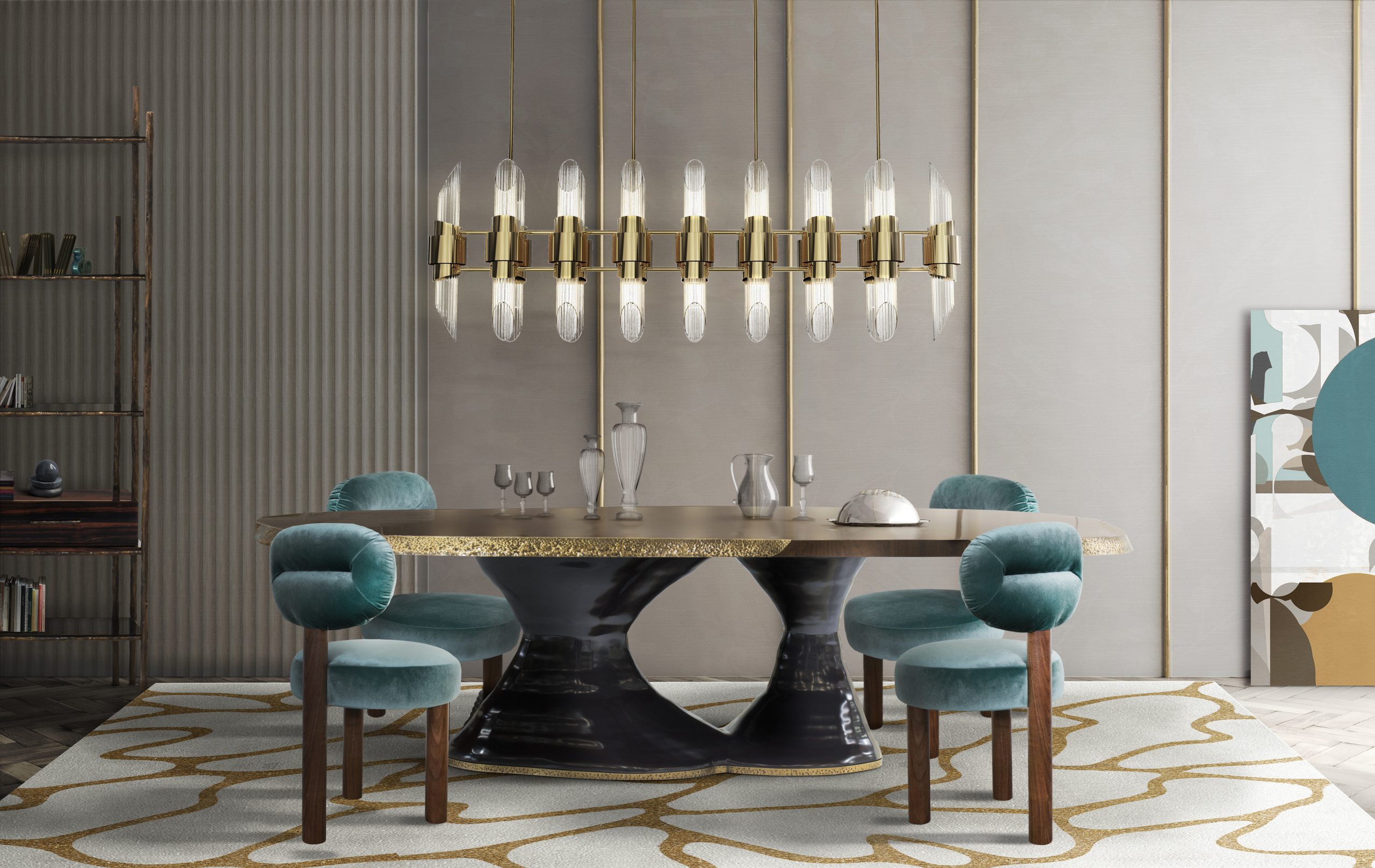HIGH-END DINING ROOM DESIGN