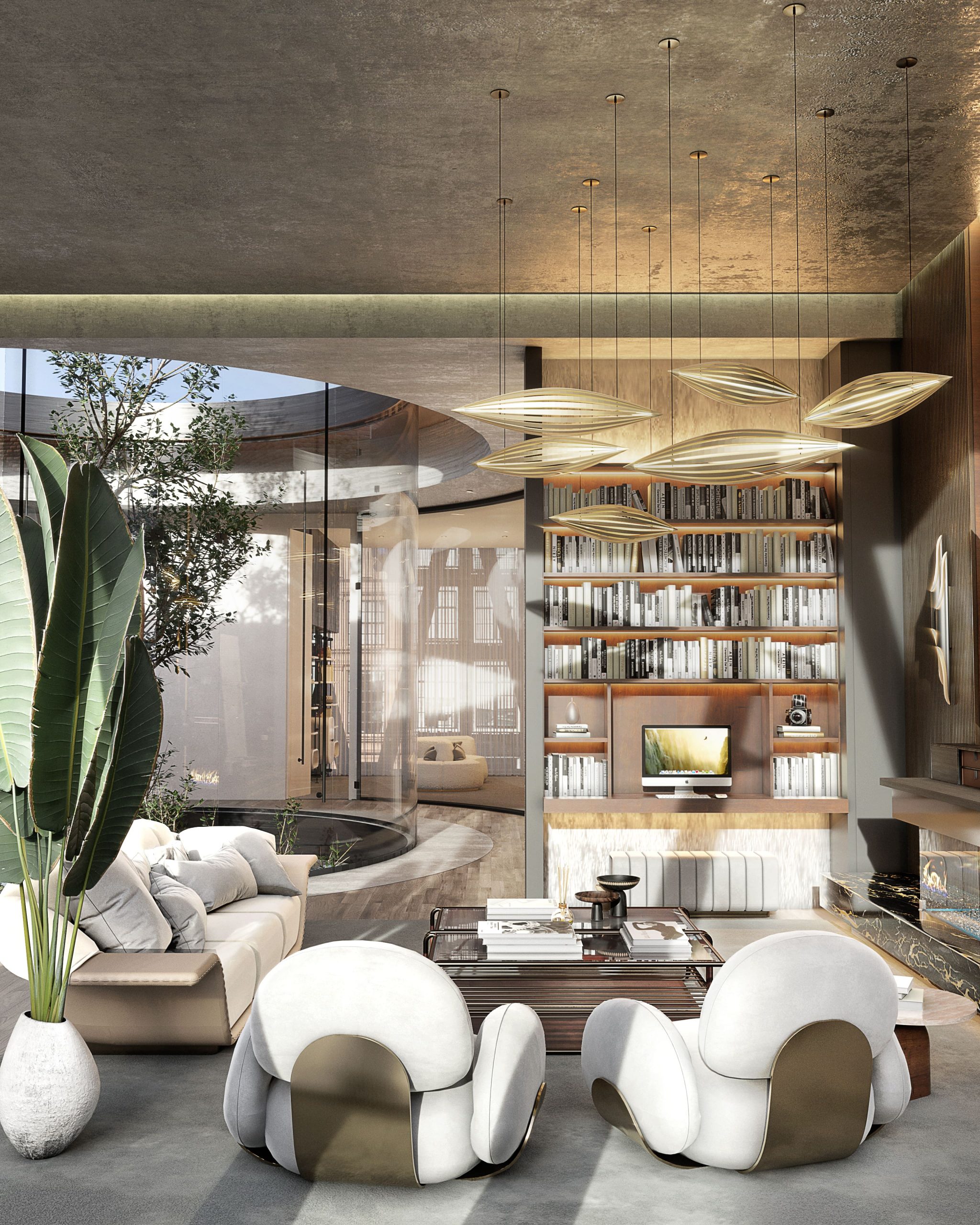 STEP INSIDE A TIMELESSLY MODERN LIVING ROOM