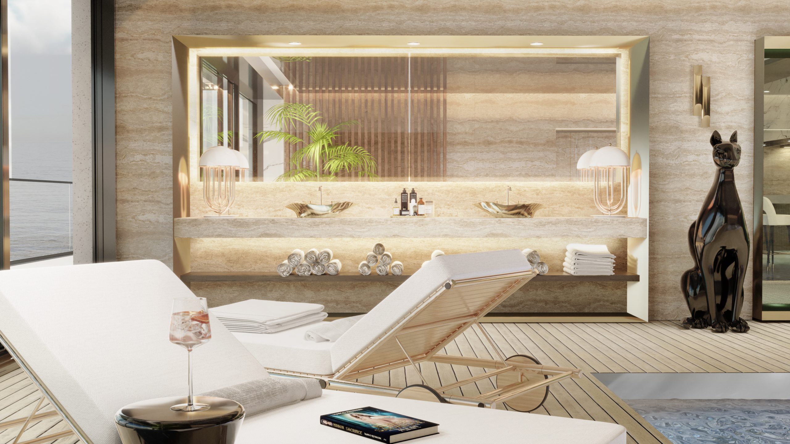 THE LUXURY POOL AREA OF YOUR DREAMS